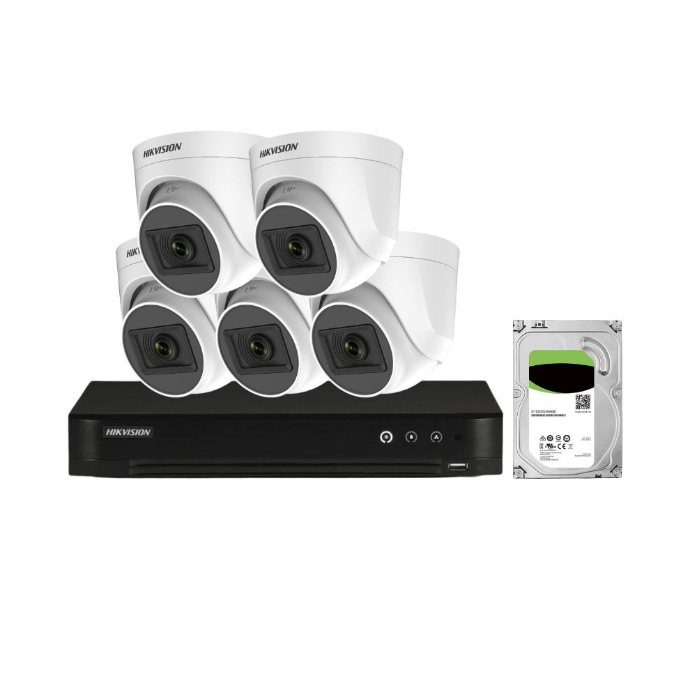HIKVISION DS 2CE76H0T ITPF(C) 5MP Ultra HD CCTV Camera Solution – 2 CAM Package IR Night Vision 2560 × 1944 resolution 2.8 mm, 3.6 mm, 6 mm fi (4)