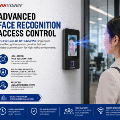 Hikvision DS K1T342MFWX Single Door Face Recognition Fingerprint Password Card Time Attendance with Wifi Door Access System Package (5)