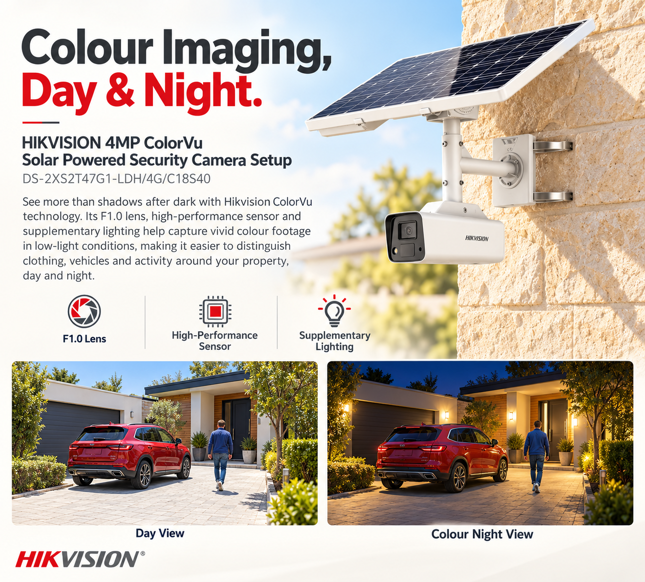 HIKVISION 4MP ColorVu Solar Powered Security Camera Setup | DS-2XS2T47G1-LDH/4G/C18S40 | with free setup 8 HIKVISION 4MP ColorVu Solar Powered Security Camera Setup | DS-2XS2T47G1-LDH/4G/C18S40 | with free setup - Image 8