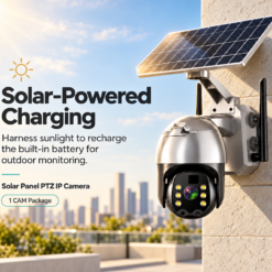 Solar Panel PTZ Built-in Battery IP Cam 1 CAM Package Smart Outdoor Waterproof CCTV Camera 13 Solar Panel PTZ Built-in Battery IP Cam 1 CAM Package Smart Outdoor Waterproof CCTV Camera - Image 4