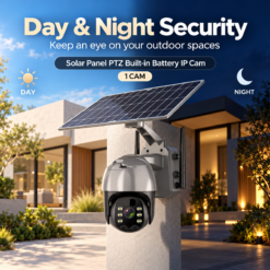 Solar Panel PTZ Built-in Battery IP Cam 1 CAM Package Smart Outdoor Waterproof CCTV Camera 18 Solar Panel PTZ Built-in Battery IP Cam 1 CAM Package Smart Outdoor Waterproof CCTV Camera - Image 9