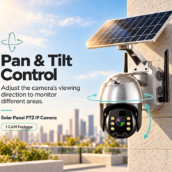 Solar Panel PTZ Built-in Battery IP Cam 1 CAM Package Smart Outdoor Waterproof CCTV Camera 15 Solar Panel PTZ Built-in Battery IP Cam 1 CAM Package Smart Outdoor Waterproof CCTV Camera - Image 6