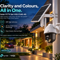 Solar CCTV Set VIGI C540-4G 4MP PTZ Outdoor Full-Colour 4G Pan-Tilt Network Camera with Solar Power Panel System 25 Solar CCTV Set VIGI C540-4G 4MP PTZ Outdoor Full-Colour 4G Pan-Tilt Network Camera with Solar Power Panel System - Image 13