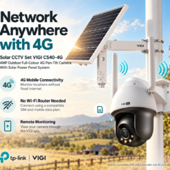 Solar CCTV Set VIGI C540-4G 4MP PTZ Outdoor Full-Colour 4G Pan-Tilt Network Camera with Solar Power Panel System 23 Solar CCTV Set VIGI C540-4G 4MP PTZ Outdoor Full-Colour 4G Pan-Tilt Network Camera with Solar Power Panel System - Image 11