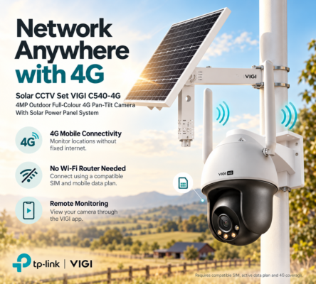 Solar CCTV Set VIGI C540-4G 4MP PTZ Outdoor Full-Colour 4G Pan-Tilt Network Camera with Solar Power Panel System 78 2cd6066a c142 4a5c 8ab3 ae75caf18a57