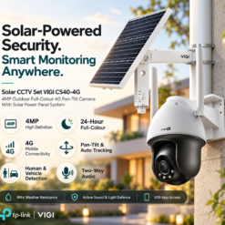 Solar CCTV Set VIGI C540-4G 4MP PTZ Outdoor Full-Colour 4G Pan-Tilt Network Camera with Solar Power Panel System 17 Solar CCTV Set VIGI C540-4G 4MP PTZ Outdoor Full-Colour 4G Pan-Tilt Network Camera with Solar Power Panel System - Image 5