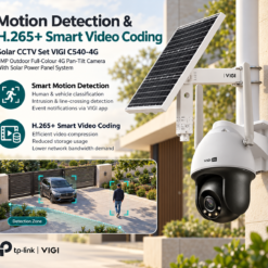 Solar CCTV Set VIGI C540-4G 4MP PTZ Outdoor Full-Colour 4G Pan-Tilt Network Camera with Solar Power Panel System 21 Solar CCTV Set VIGI C540-4G 4MP PTZ Outdoor Full-Colour 4G Pan-Tilt Network Camera with Solar Power Panel System - Image 9