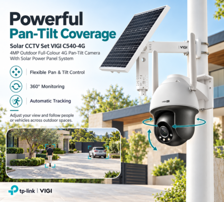 Solar CCTV Set VIGI C540-4G 4MP PTZ Outdoor Full-Colour 4G Pan-Tilt Network Camera with Solar Power Panel System 80 826f956b 413f 4a0a a06b b1db77661ba4