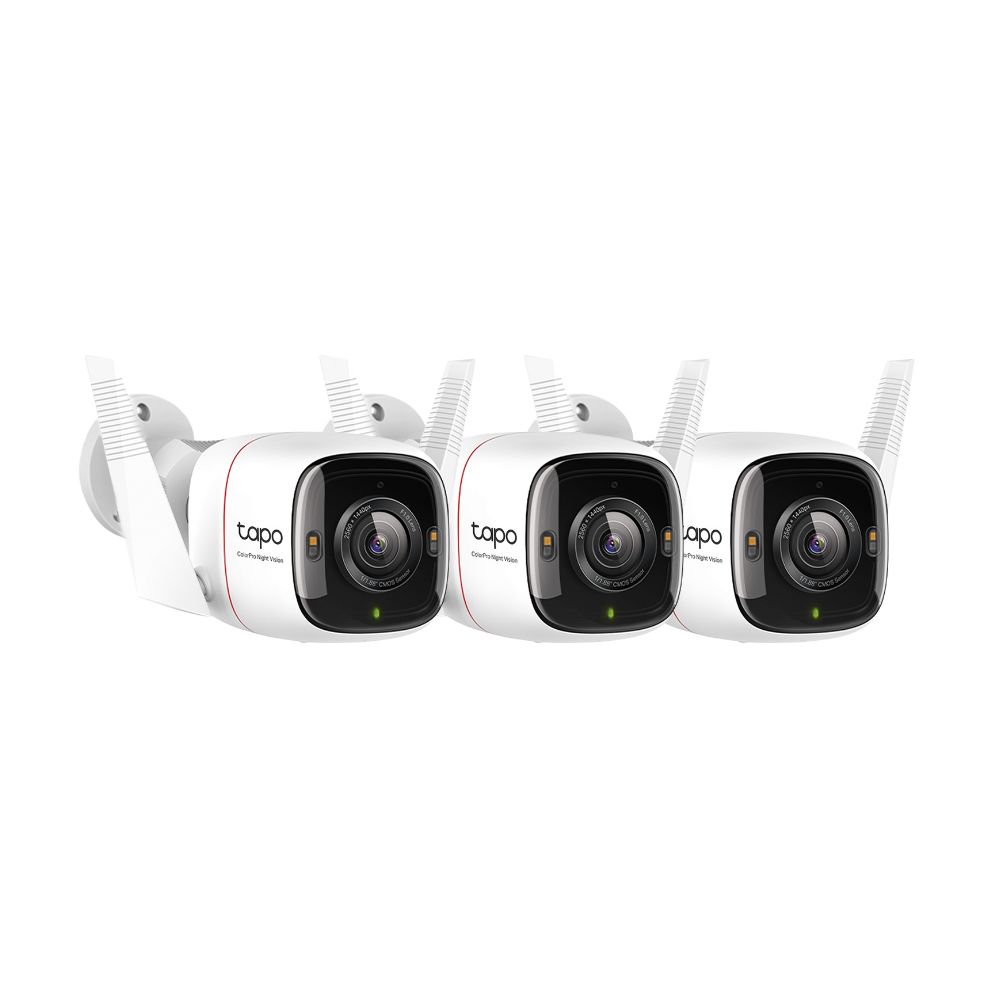 TPlink C325WB 2K QHD Outdoor Security WiFi Camera – 3 CAM Package (2)
