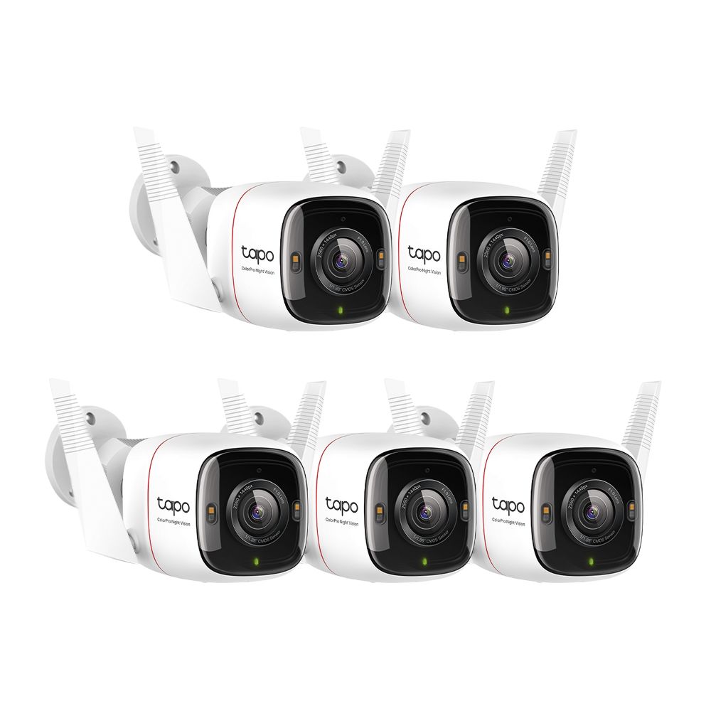 TPlink C325WB 2K QHD Outdoor Security WiFi Camera – 5 CAM Package (2)