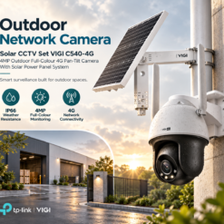Solar CCTV Set VIGI C540-4G 4MP PTZ Outdoor Full-Colour 4G Pan-Tilt Network Camera with Solar Power Panel System 16 Solar CCTV Set VIGI C540-4G 4MP PTZ Outdoor Full-Colour 4G Pan-Tilt Network Camera with Solar Power Panel System - Image 4