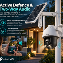 Solar CCTV Set VIGI C540-4G 4MP PTZ Outdoor Full-Colour 4G Pan-Tilt Network Camera with Solar Power Panel System 19 Solar CCTV Set VIGI C540-4G 4MP PTZ Outdoor Full-Colour 4G Pan-Tilt Network Camera with Solar Power Panel System - Image 7