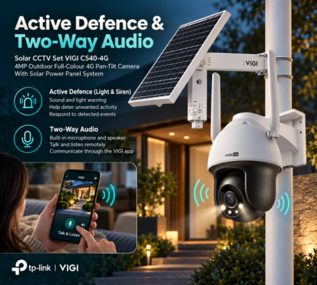Solar CCTV Set VIGI C540-4G 4MP PTZ Outdoor Full-Colour 4G Pan-Tilt Network Camera with Solar Power Panel System 83 b8d4d26a de29 4520 80bf af9db14fc61e