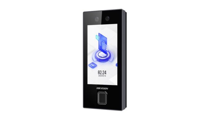 Hikvision Door Access DS-K1T344 facial recognition wifi two way audio biometric access package for single double leaf door 9 Hikvision DS K1T344 Door Access System with PoE Single Door Package Wi Fi 4.5 LCD Touch Screen Face Recognition, Card, PIN & Fingerprint