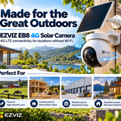 EZVIZ EB8 4G SIM Card 2K Pan & Tilt Wire-Free Battery IP CCTV Camera with Solar Panel 19 EZVIZ EB8 4G SIM Card 2K Pan & Tilt Wire-Free Battery IP CCTV Camera with Solar Panel - Image 6