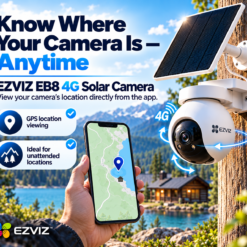 EZVIZ EB8 4G SIM Card 2K Pan & Tilt Wire-Free Battery IP CCTV Camera with Solar Panel 21 EZVIZ EB8 4G SIM Card 2K Pan & Tilt Wire-Free Battery IP CCTV Camera with Solar Panel - Image 8