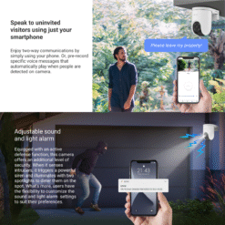 EZVIZ H8c 4G SIM Card 2K Pan & Tilt Outdoor IP CCTV Camera (8)