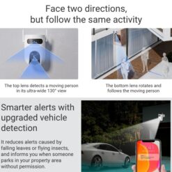 EZVIZ H9C Dual 3K Pan & Tilt WiFi Outdoor CCTV Camera with Installation (5)
