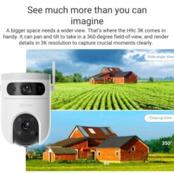 EZVIZ H9C Dual 3K Pan & Tilt WiFi Outdoor CCTV Camera with Installation (6)