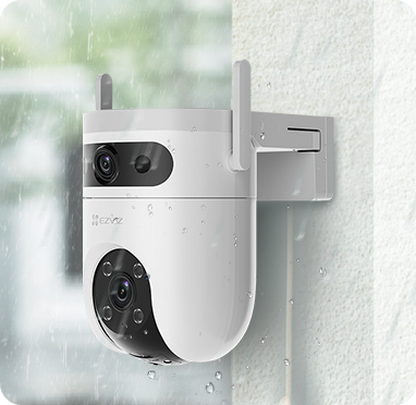EZVIZ H9C Dual 3K Pan & Tilt WiFi Outdoor CCTV Camera with Installation