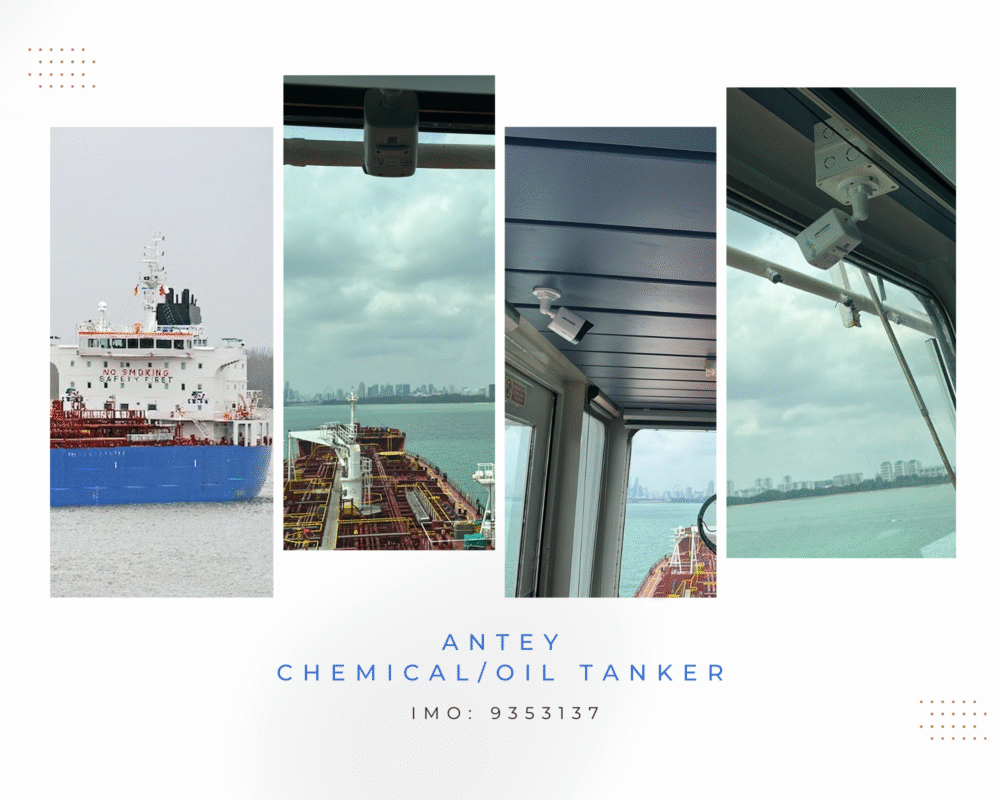 Multi Hikvision IP POE CCTV Camera System Iroyal Client Installation ANTEY ChemicalOil Tanker (2)