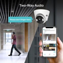 VIGI C440 W 4MP Full Color WiFi Turret CCTV Camera Package (3)
