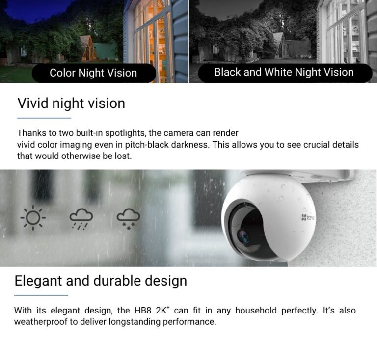 EZVIZ HB8 4G WiFi Battery Powered Solar CCTV Package 9 EZVIZ HB8 2K Pan & Tilt Battery Powered Outdoor CCTV Camera Package (6)