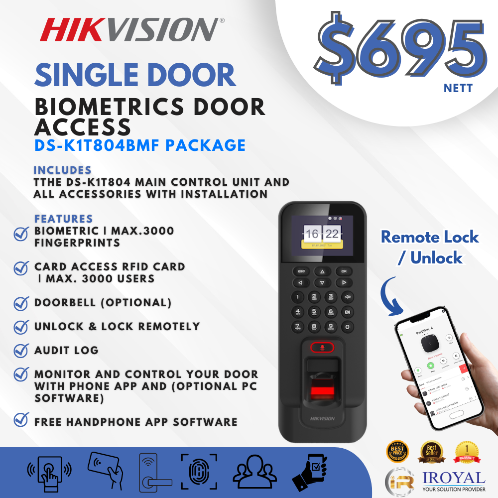 Hikvision DS K1T804BMF