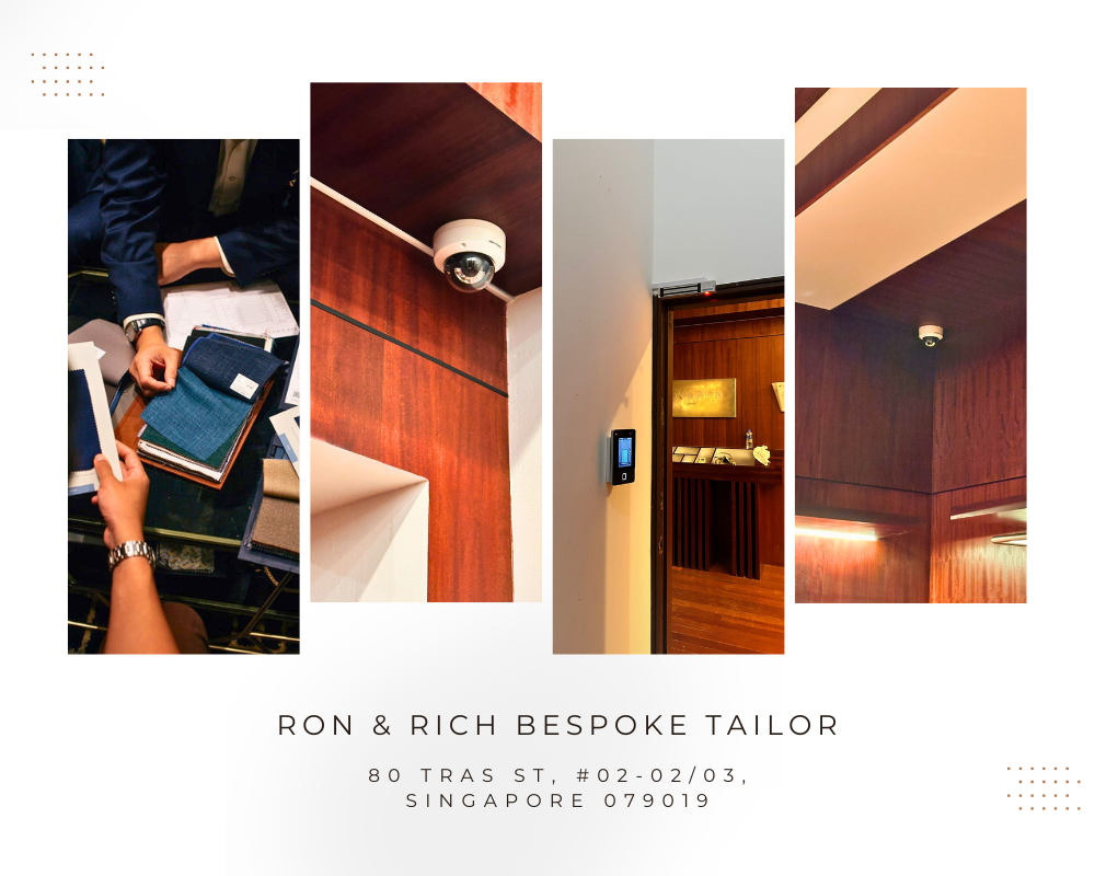 Hikvision IP POE CCTV and Door Access System Iroyal Client Installation Ron & Rich Bespoke Tailor (1)