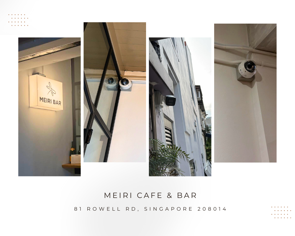 Multi Hikvision IP POE Camera System Iroyal Client Installation Meiri Cafe & Bar (3)