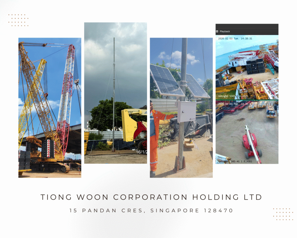 Solar Panel CCTV PTZ 4G Camera System Iroyal Client Installation Tiong Woon Corporation Holding Ltd (3)