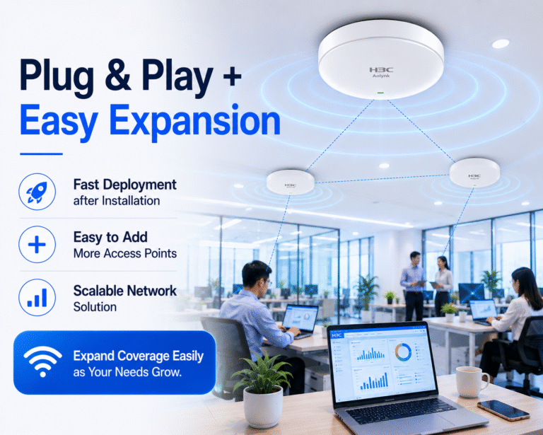 H3C Aolynk UAP622MG AX3000 WiFi 6 Ceiling Access Point Package with Installation (6)