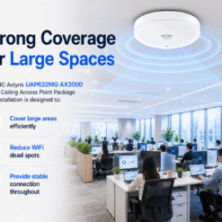 H3C Aolynk UAP622MG AX3000 WiFi 6 Ceiling Access Point Package with Installation (8)