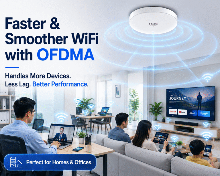 H3C Aolynk UAP622MG AX3000 WiFi 6 Ceiling Access Point Package with Installation (9)