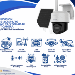 Hikvision DS 2CFSP4 4MP Solar 4G Pan and Tilt Outdoor CCTV Camera Package (1)