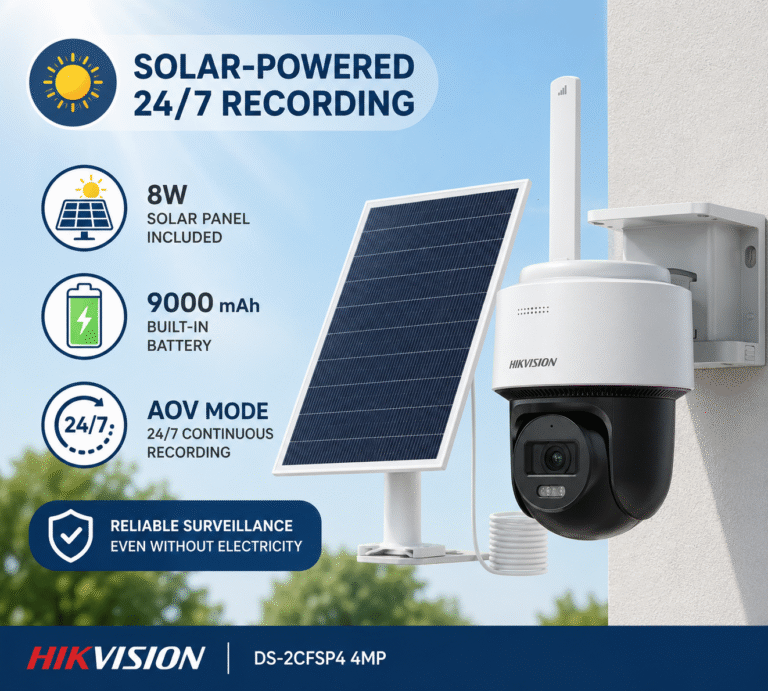 Hikvision DS 2CFSP4 4MP Solar 4G Pan and Tilt Outdoor CCTV Camera Package (4)
