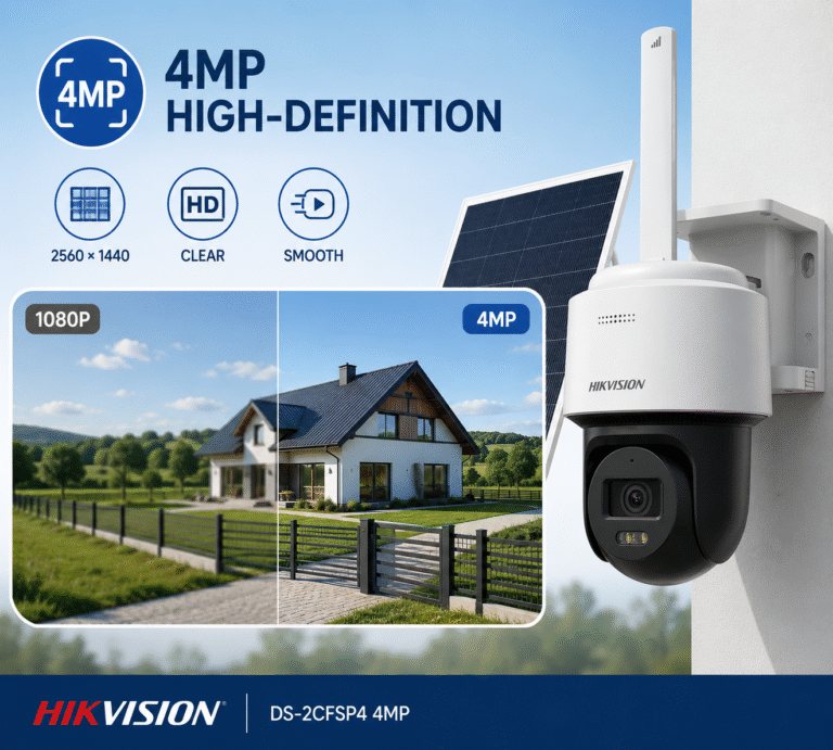 Hikvision DS 2CFSP4 4MP Solar 4G Pan and Tilt Outdoor CCTV Camera Package (6)