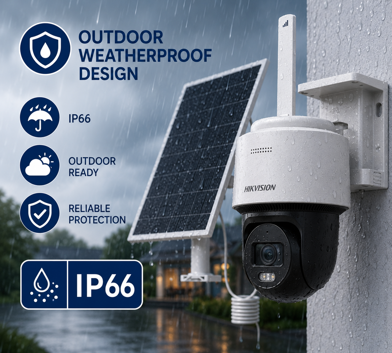 Hikvision DS 2CFSP4 4MP Solar 4G Pan and Tilt Outdoor CCTV Camera Package (7)