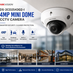 Hikvision DS 2CD2543G2 I 4MP AcuSense Mini Dome CCTV Camera Singapore Fast and Secure Installation Package (1)