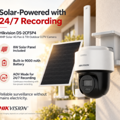 Hikvision DS-2CFSP4 4MP Solar 4G Pan and Tilt Outdoor CCTV Camera Package 11 Hikvision DS-2CFSP4 4MP Solar 4G Pan and Tilt Outdoor CCTV Camera Package - Image 3