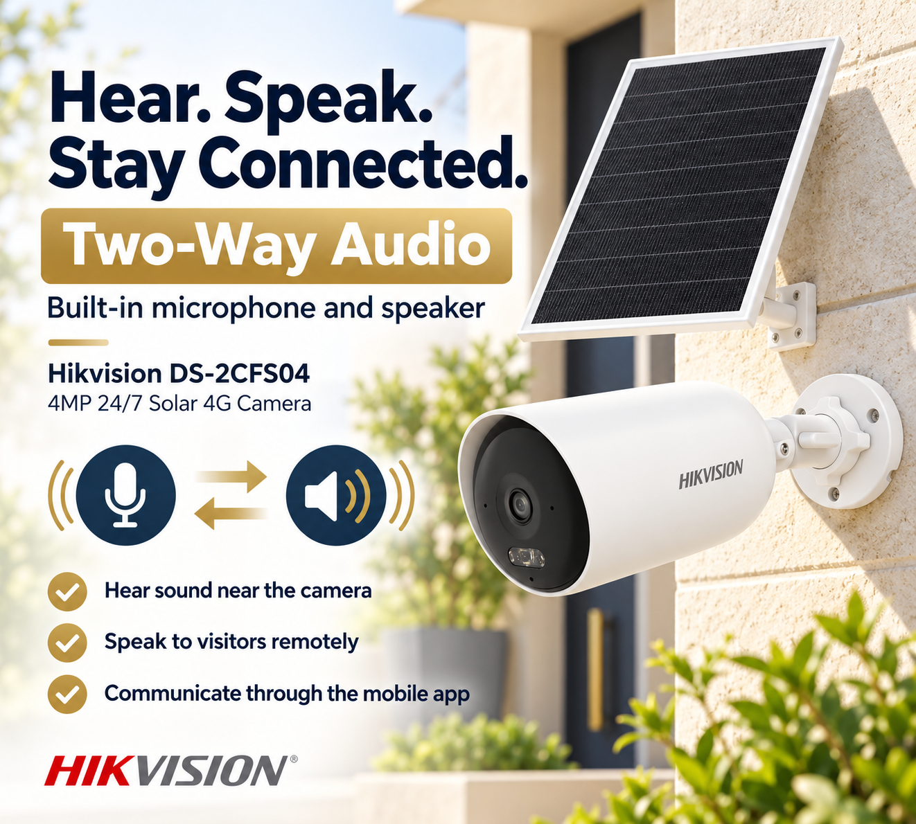 Hikvision DS-2CFS04 4MP 24/7 Solar 4G Camera 10 Hikvision DS-2CFS04 4MP 24/7 Solar 4G Camera - Image 10