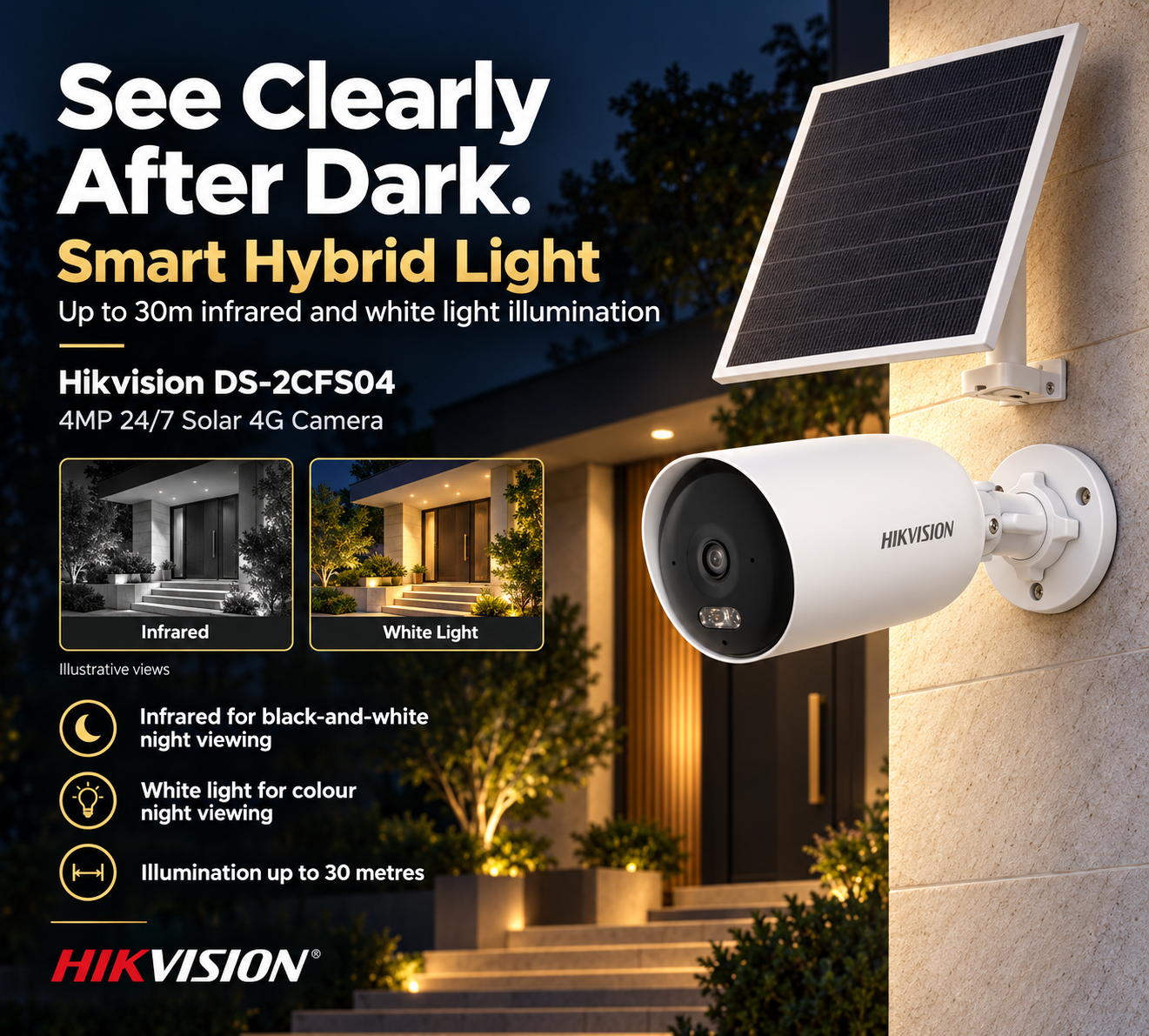 Hikvision DS-2CFS04 4MP 24/7 Solar 4G Camera 8 Hikvision DS-2CFS04 4MP 24/7 Solar 4G Camera - Image 8